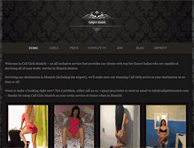 Tablet Screenshot of callgirlsmunich.com